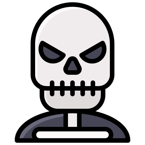 Skeleton Generic Outline Color icon