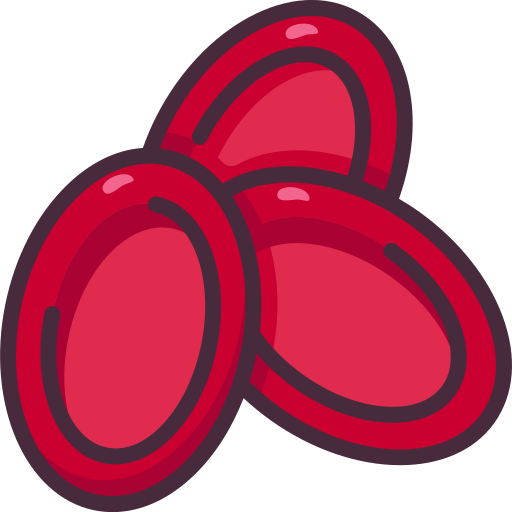 Erythrocytes Generic Outline Color icon