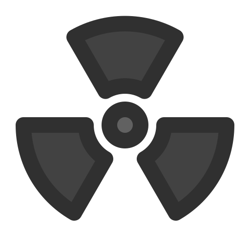 radioaktywny Generic Outline Color ikona