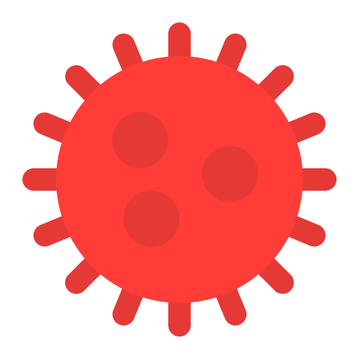 virus Generic Flat icona