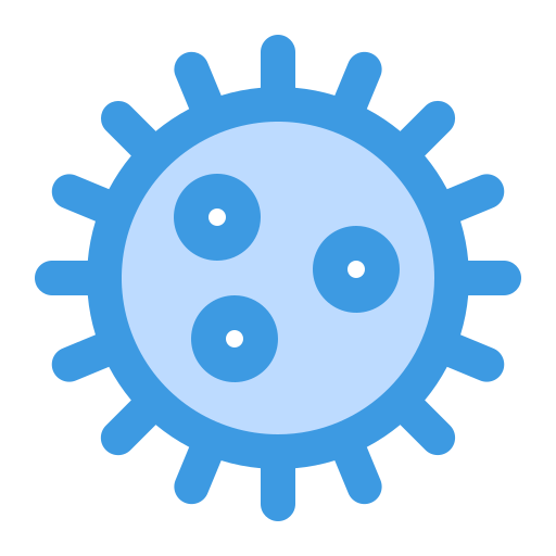 ウイルス Generic Blue icon