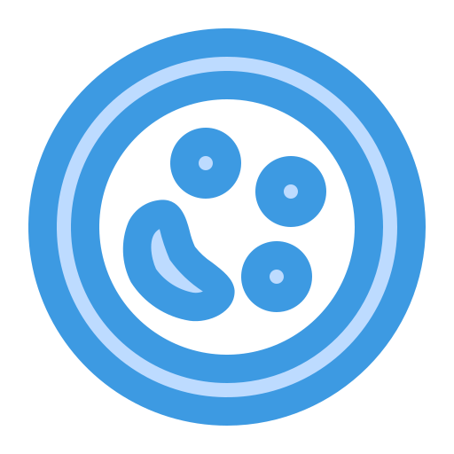 petrischaal Generic Blue icoon