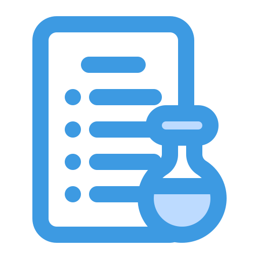 Medical laboratory Generic Blue icon