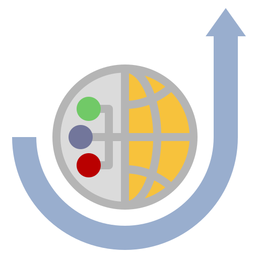 commercialisation globale Generic Flat Icône