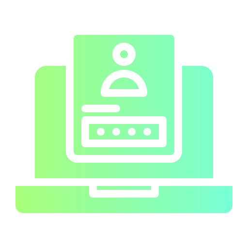 Password Generic Flat Gradient icon