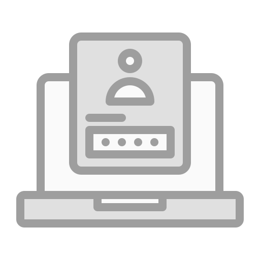 Password Generic Grey icon
