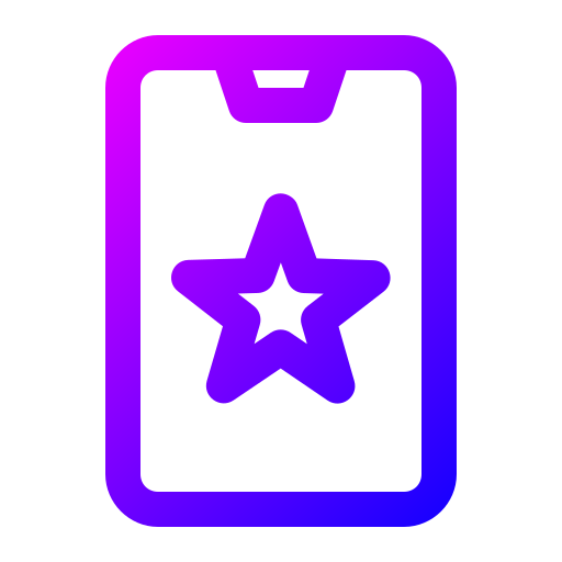 スマートフォン Generic Gradient icon