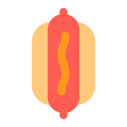 les hot-dogs Generic Flat Icône