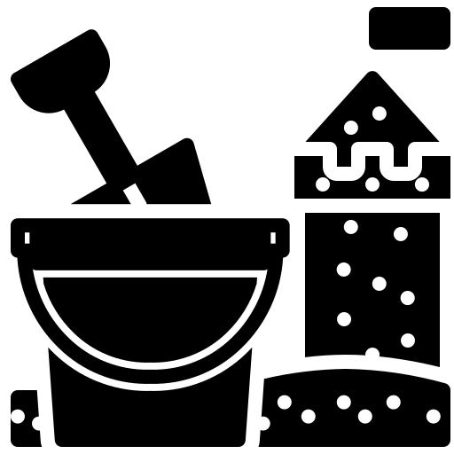 château de sable Generic Glyph Icône