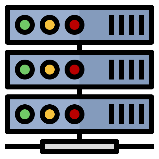 데이터베이스 스토리지 Generic Outline Color icon