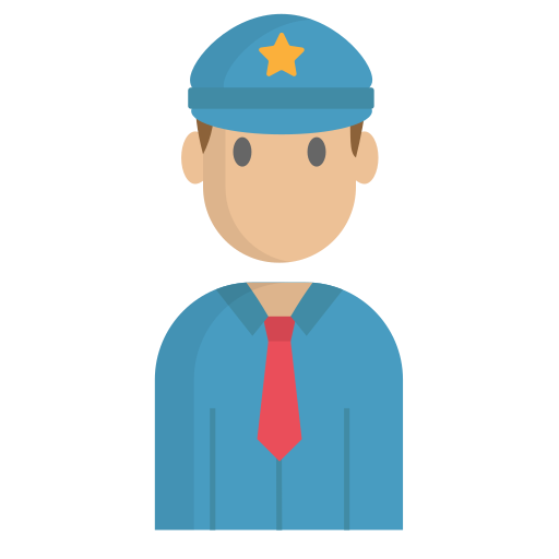 Police Generic Flat icon