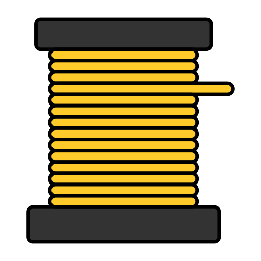 kupferkabel Generic Thin Outline Color icon