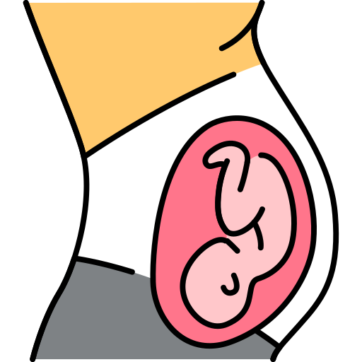 妊娠 Generic Thin Outline Color icon
