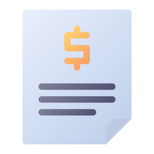 vertrag Generic Flat Gradient icon