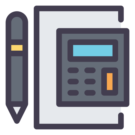 contabilidad Generic Outline Color icono