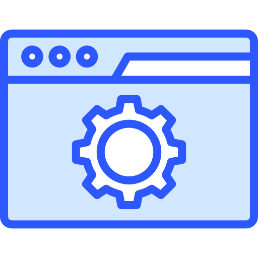 configuración Generic Blue icono