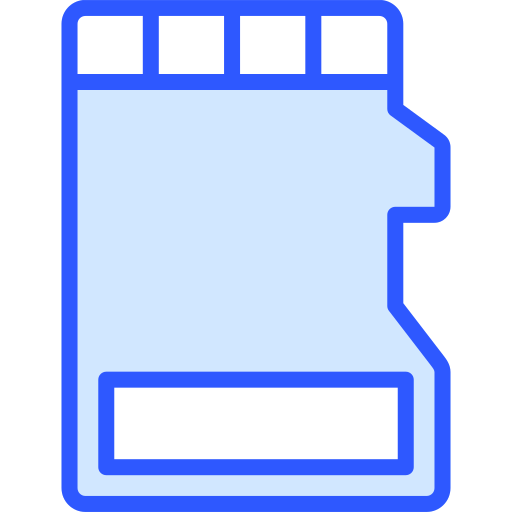 sd card Generic Blue иконка