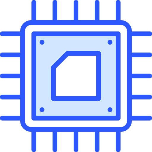 processador Generic Blue Ícone