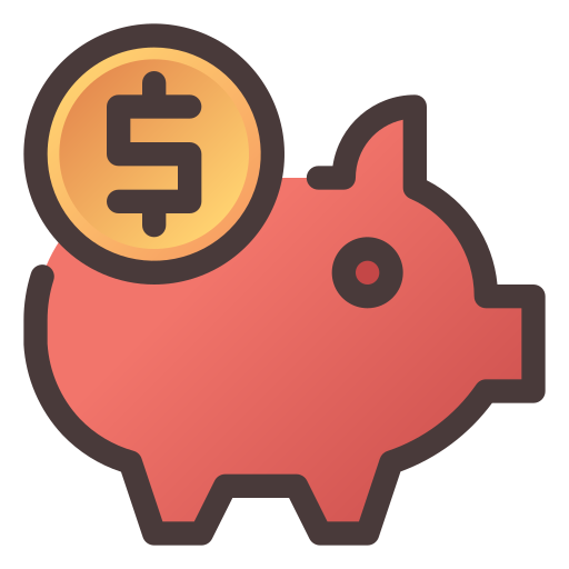 Piggy bank Generic Lineal Color Gradient icon