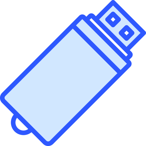 flash-disk Generic Blue icon