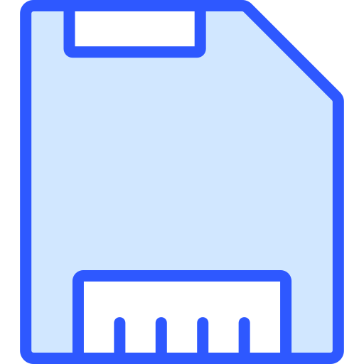 disquette Generic Blue Icône