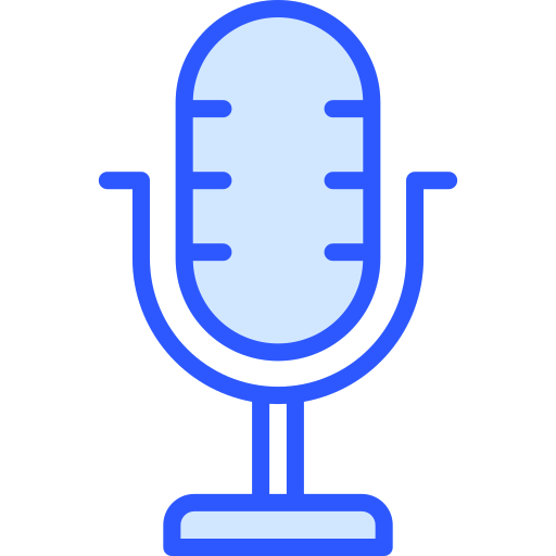 microphone Generic Blue Icône