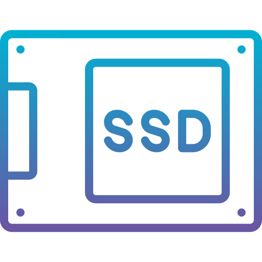 ssd-kaart Generic Gradient icoon