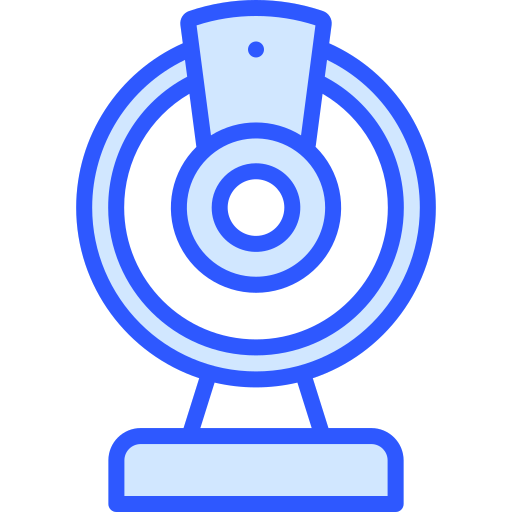 webcam Generic Blue icon