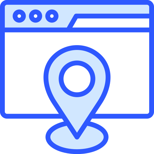 Ip address Generic Blue icon