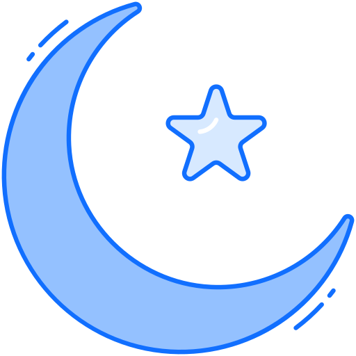 Chand raat Generic Blue icon