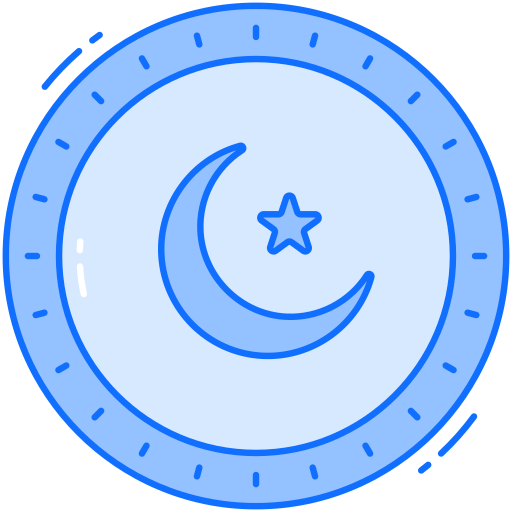 moneta Generic Blue ikona