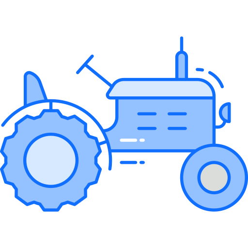 トラクター Generic Blue icon