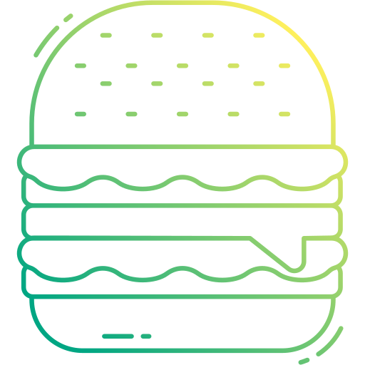 burger Generic Gradient Icône