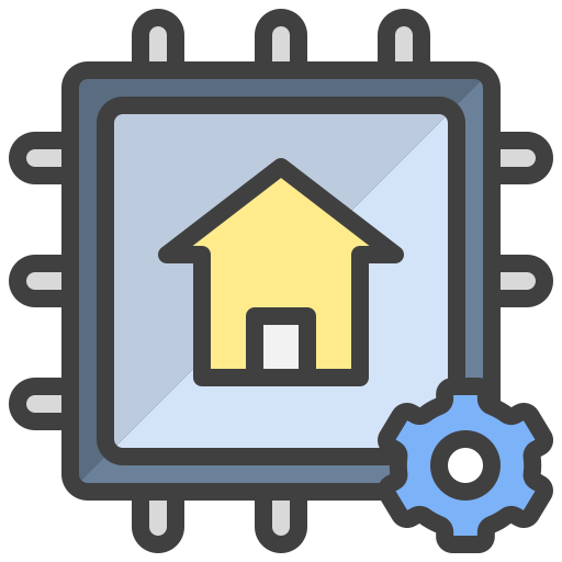 Home control Generic Outline Color icon
