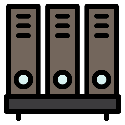 データ Generic Outline Color icon
