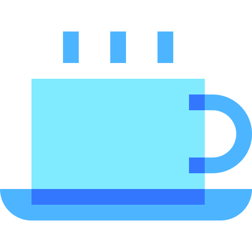 koffiekop Basic Sheer Flat icoon