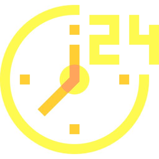 24 horas Basic Sheer Flat icono
