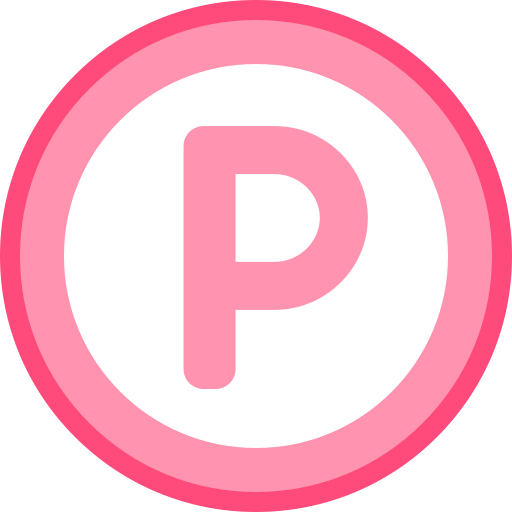 segno di parcheggio Detailed color Lineal color icona