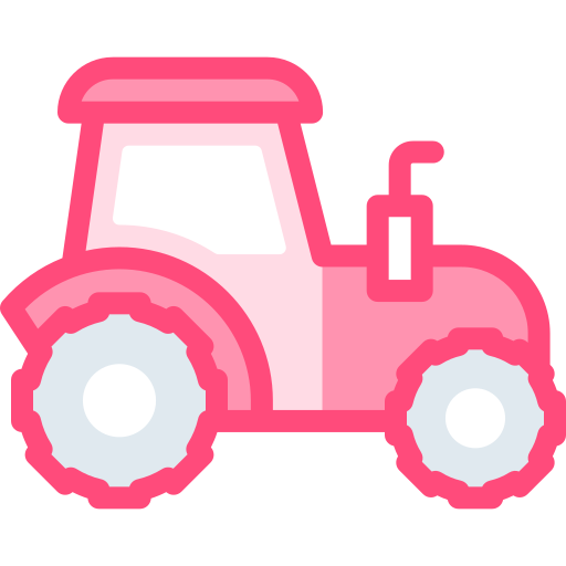 Tractor Detailed color Lineal color icon