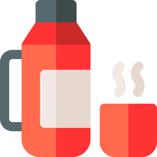 thermosflasche Basic Rounded Flat icon
