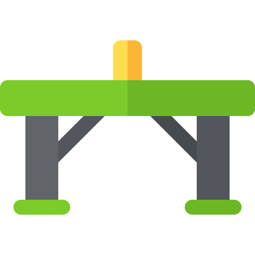 tenis stołowy Basic Rounded Flat ikona