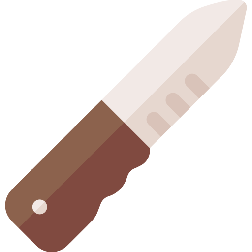 Нож Basic Rounded Flat иконка