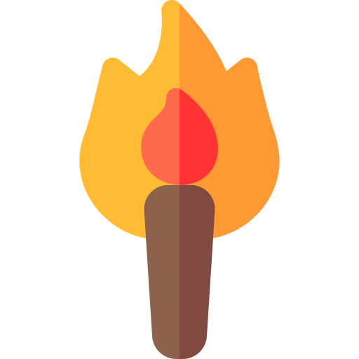 Torch Basic Rounded Flat icon