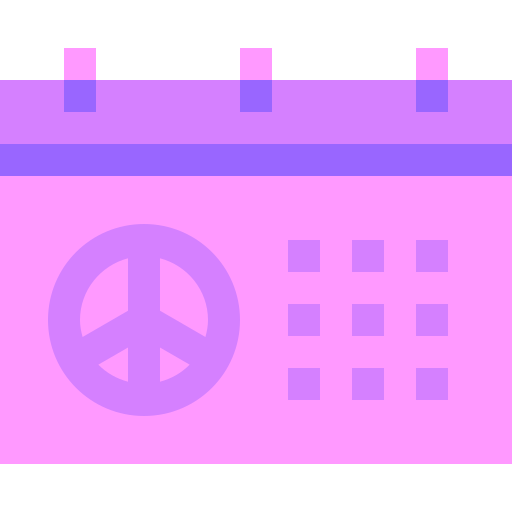 Peace day Basic Sheer Flat icon