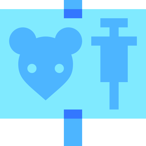 Animal testing Basic Sheer Flat icon
