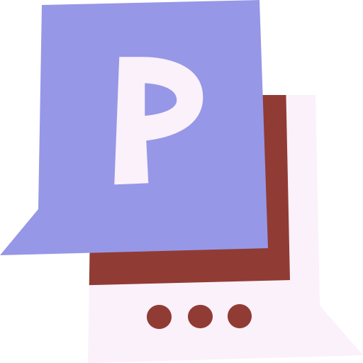 Parking Cartoon Flat icon