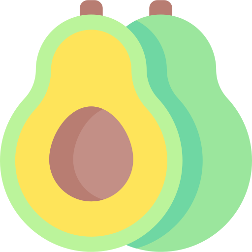 avocado Special Flat icoon