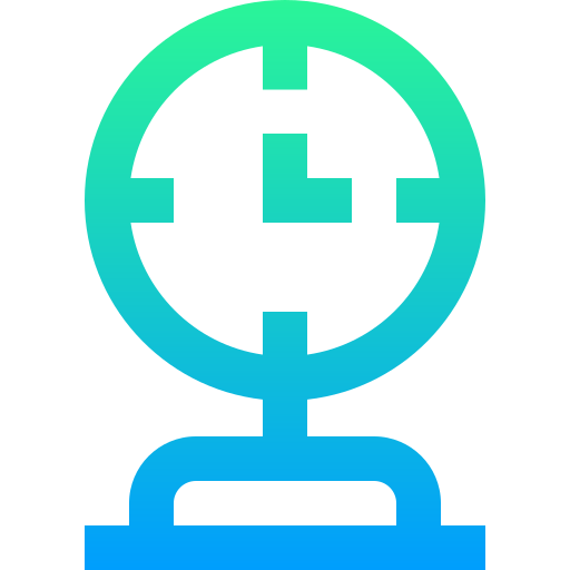 시계 Super Basic Straight Gradient icon