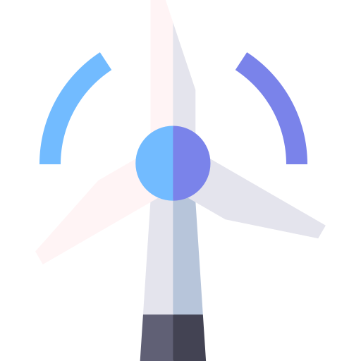 windmolen Basic Straight Flat icoon