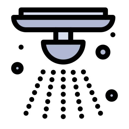 シャワーヘッド Generic Outline Color icon